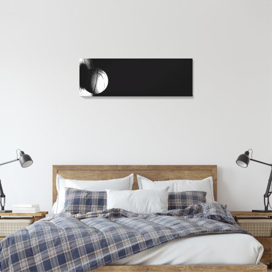 Basketball Artwork Canvas Afdruk (Insitu (Slaapkamer))
