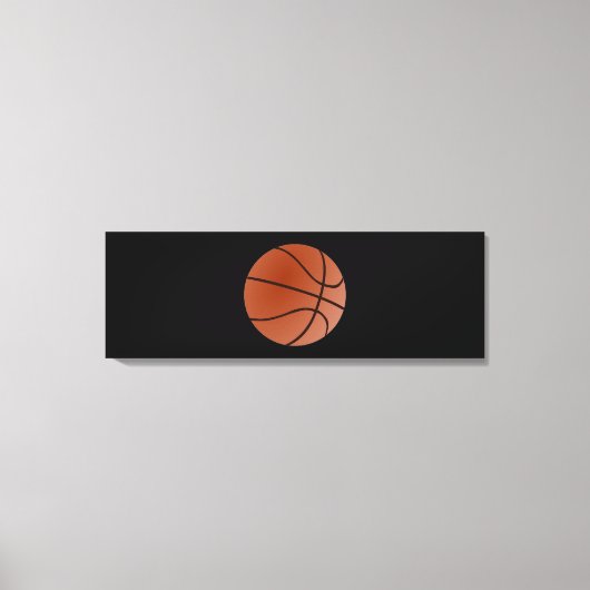 Basketball Artwork Canvas Afdruk (Voorkant)