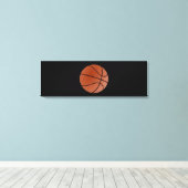 Basketball Artwork Canvas Afdruk (Insitu (Houten vloer))