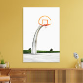 Basketball Artwork Canvas Afdruk (Insitu (Woonkamer))