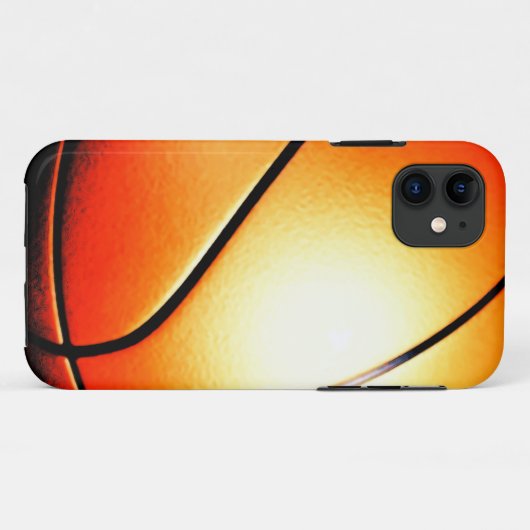 Basketball Artwork Case-Mate iPhone Case (Achterkant (horizontaal))