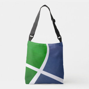 Basketball Artwork Crossbody Tas