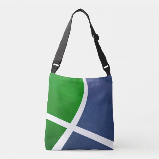 Basketball Artwork Crossbody Tas (Voorkant)