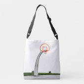 Basketball Artwork Crossbody Tas (Achterkant)
