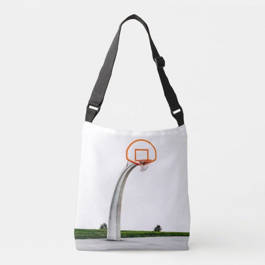 Basketball Artwork Crossbody Tas (Voorkant)