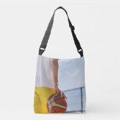 Basketball Artwork Crossbody Tas (Voorkant)