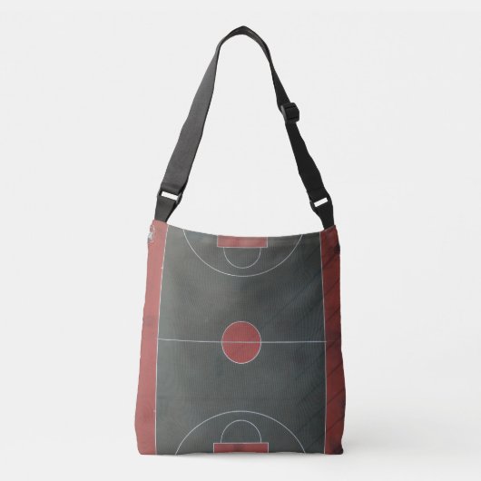  Basketball Artwork Crossbody Tas (Voorkant)
