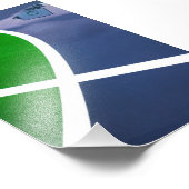 Basketball Artwork Foto Afdruk (Hoek)