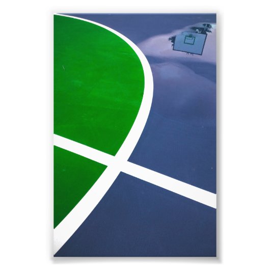 Basketball Artwork Foto Afdruk (Voorkant)