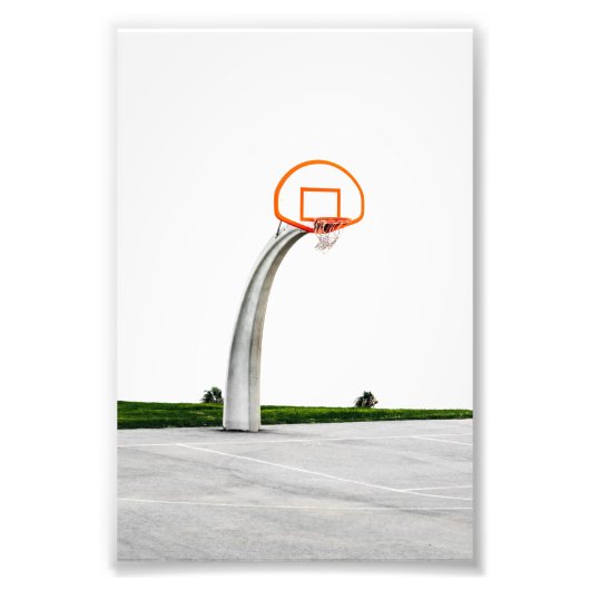  Basketball Artwork Foto Afdruk (Voorkant)
