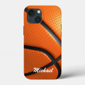 Basketball Artwork Jouw naam Case-Mate iPhone Case (Achterkant)