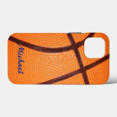 Basketball Artwork Jouw naam Case-Mate iPhone Case (Achterkant (horizontaal))