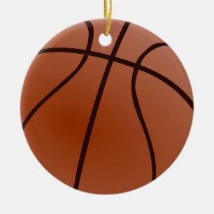 Basketball Artwork Keramisch Ornament