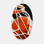 Basketball Artwork Keramisch Ornament (Rechts)