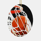 Basketball Artwork Keramisch Ornament (Rechts)