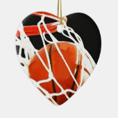 Basketball Artwork Keramisch Ornament (Rechts)