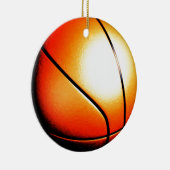Basketball Artwork Keramisch Ornament (Rechts)