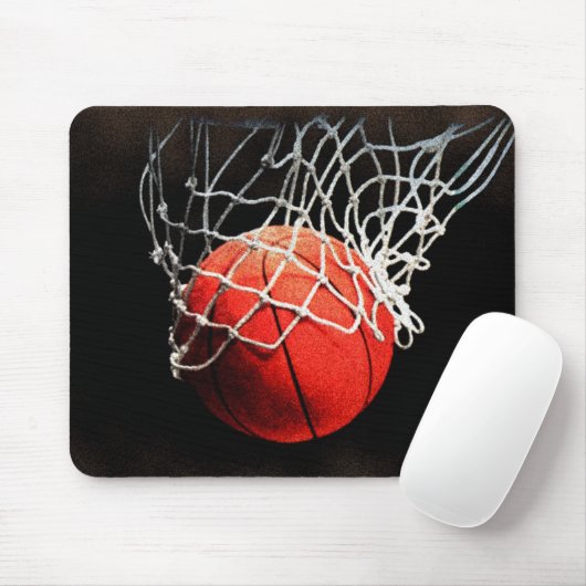 Basketball Artwork Muismat (Met muis)