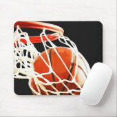Basketball Artwork Muismat (Met muis)