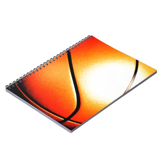 Basketball Artwork Notitieboek (Linkerzijde)