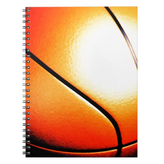 Basketball Artwork Notitieboek (Voorkant)