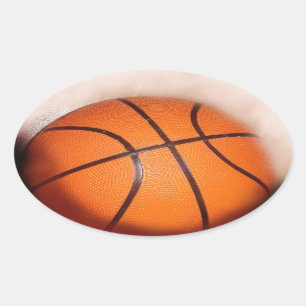 Basketball Artwork Ovale Sticker