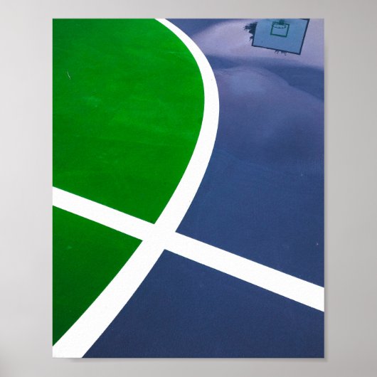 Basketball Artwork Poster (Voorkant)