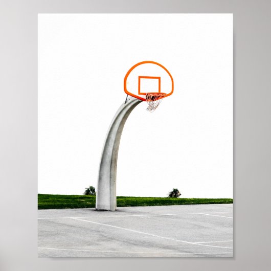 Basketball Artwork Poster (Voorkant)