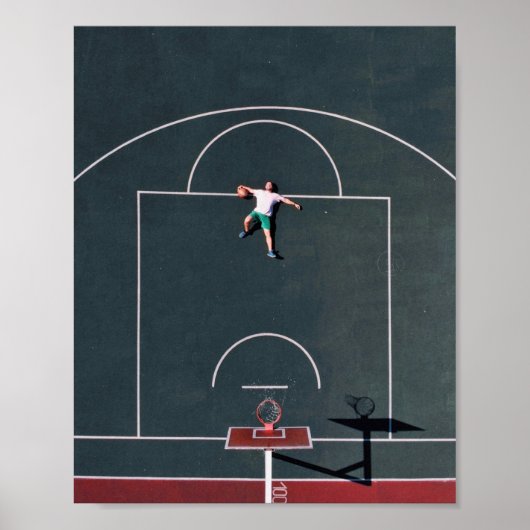 Basketball Artwork Poster (Voorkant)