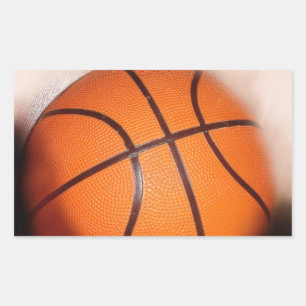 Basketball Artwork Rechthoekige Sticker