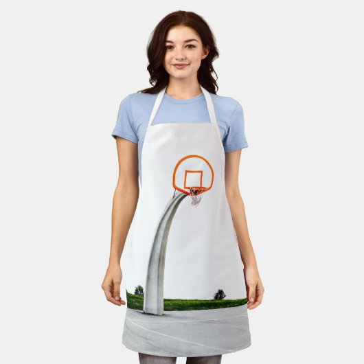  Basketball Artwork Schort (Gedragen)
