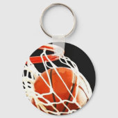 Basketball Artwork Sleutelhanger (Voorkant)