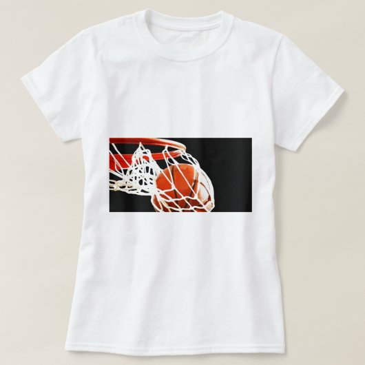 Basketball Artwork T-shirt (Design voorkant)