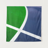 Basketball Artwork Wandkleed (Voorkant)