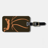 Basketball-atleet Bagagelabel (Voorkant horizontaal)
