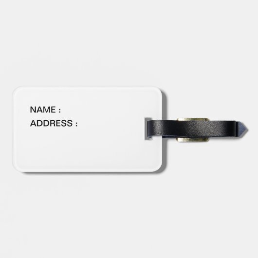 Basketball-atleet Bagagelabel (Achterkant horizontaal)