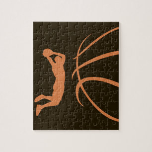 Basketball-atleet Legpuzzel