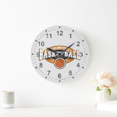 Basketball Attitude Grote Klok (Huis)