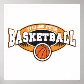 Basketball Attitude Poster (Voorkant)