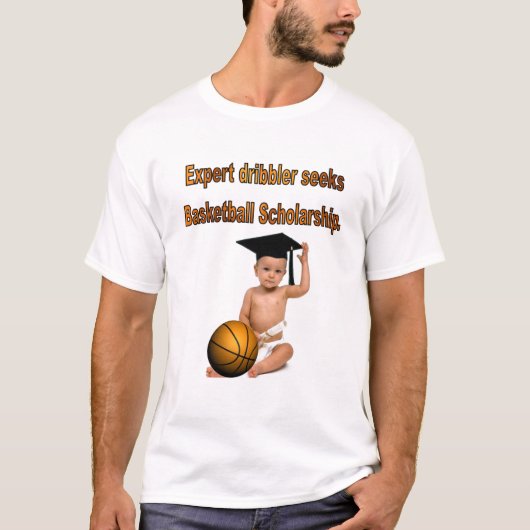 Basketball Baby T-shirt (Voorkant)