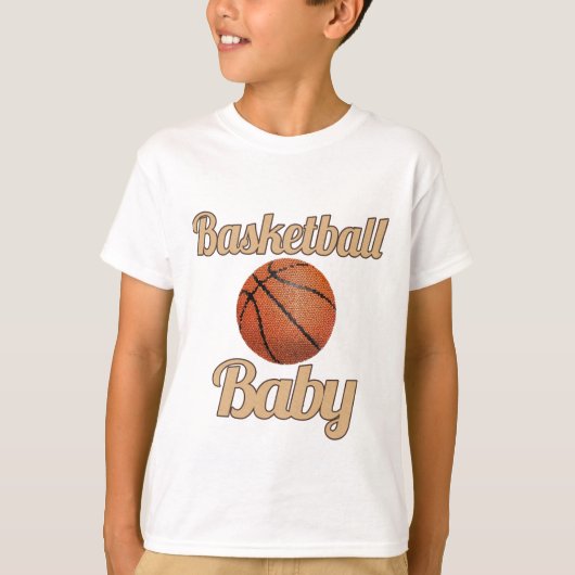 Basketball Baby T-shirt (Voorkant)