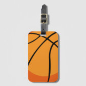 Basketball Bagagelabel (Voorkant (verticaal))
