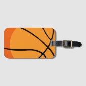 Basketball Bagagelabel (Voorkant (horizontaal))