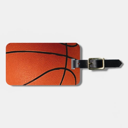 Basketball Bagagelabel (Voorkant horizontaal)