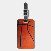 Basketball Bagagelabel (Voorkant verticaal)