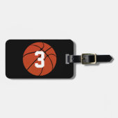  Basketball Bagagelabel (Voorkant horizontaal)