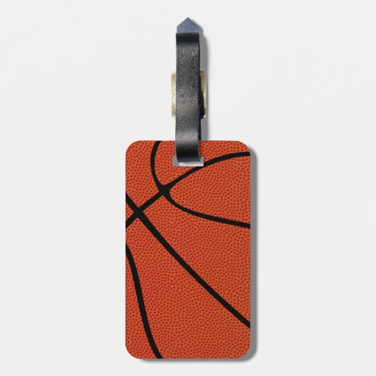  Basketball Bagagelabel (Achterkant verticaal)