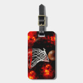 Basketball Bagagelabel (Voorkant verticaal)