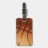 Basketball Bagagelabel (Voorkant verticaal)