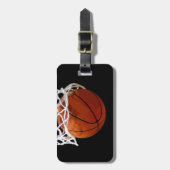 Basketball Bagagelabel (Voorkant verticaal)